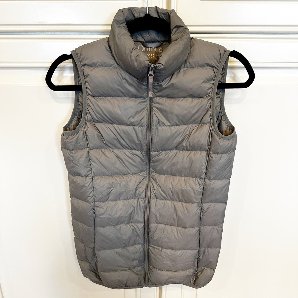 Quince Women’s Down Filled Quilted Lightweight Puffer Vest
